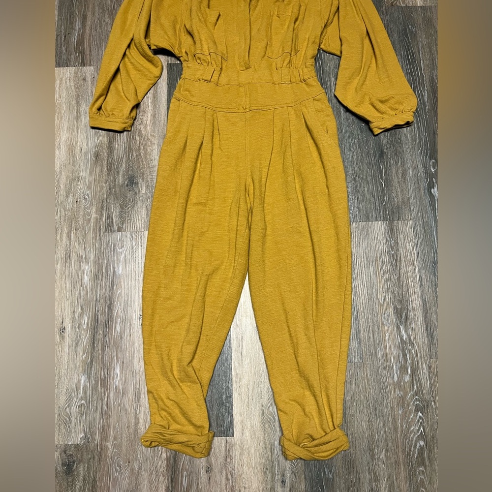 Free People Yellow Jumpsuit - Picture 3 of 7